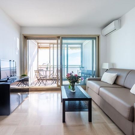 Sea Front - Panoramic Sea View Studio With Terrace Νίκαια Εξωτερικό φωτογραφία